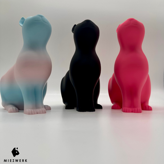 Katzen Deko Pflanztopf - Cat & Plant Edition V2 für Katzengras & Zimmerpflanzen