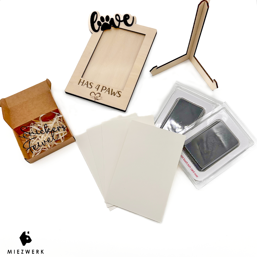Pfotenabdruck Set